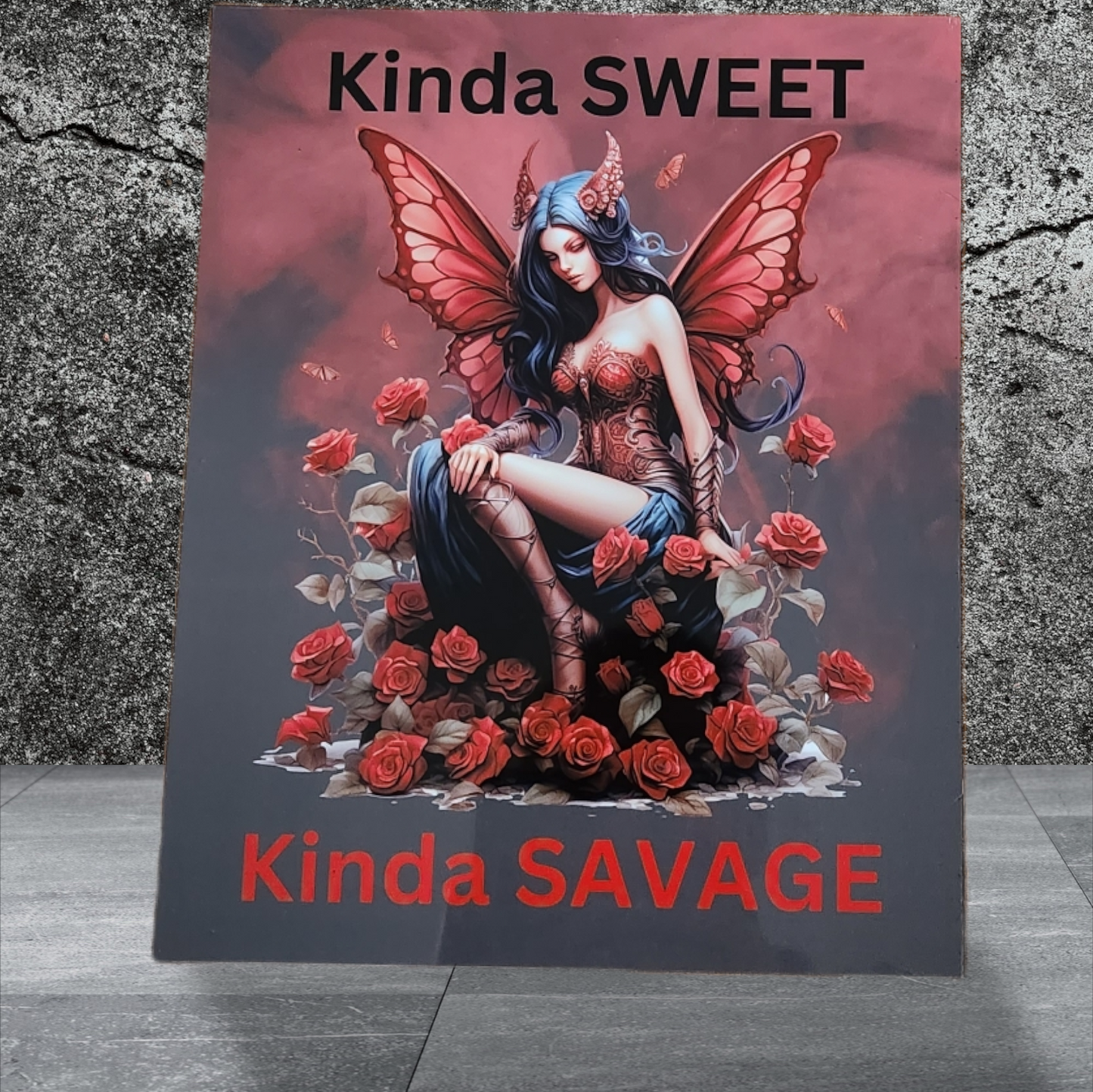 Kinda Sweet Metal Sign