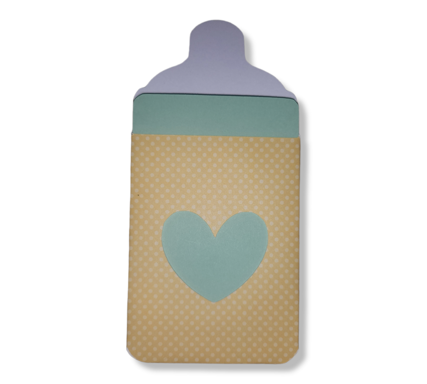 Baby Bottle Gift Card Holders