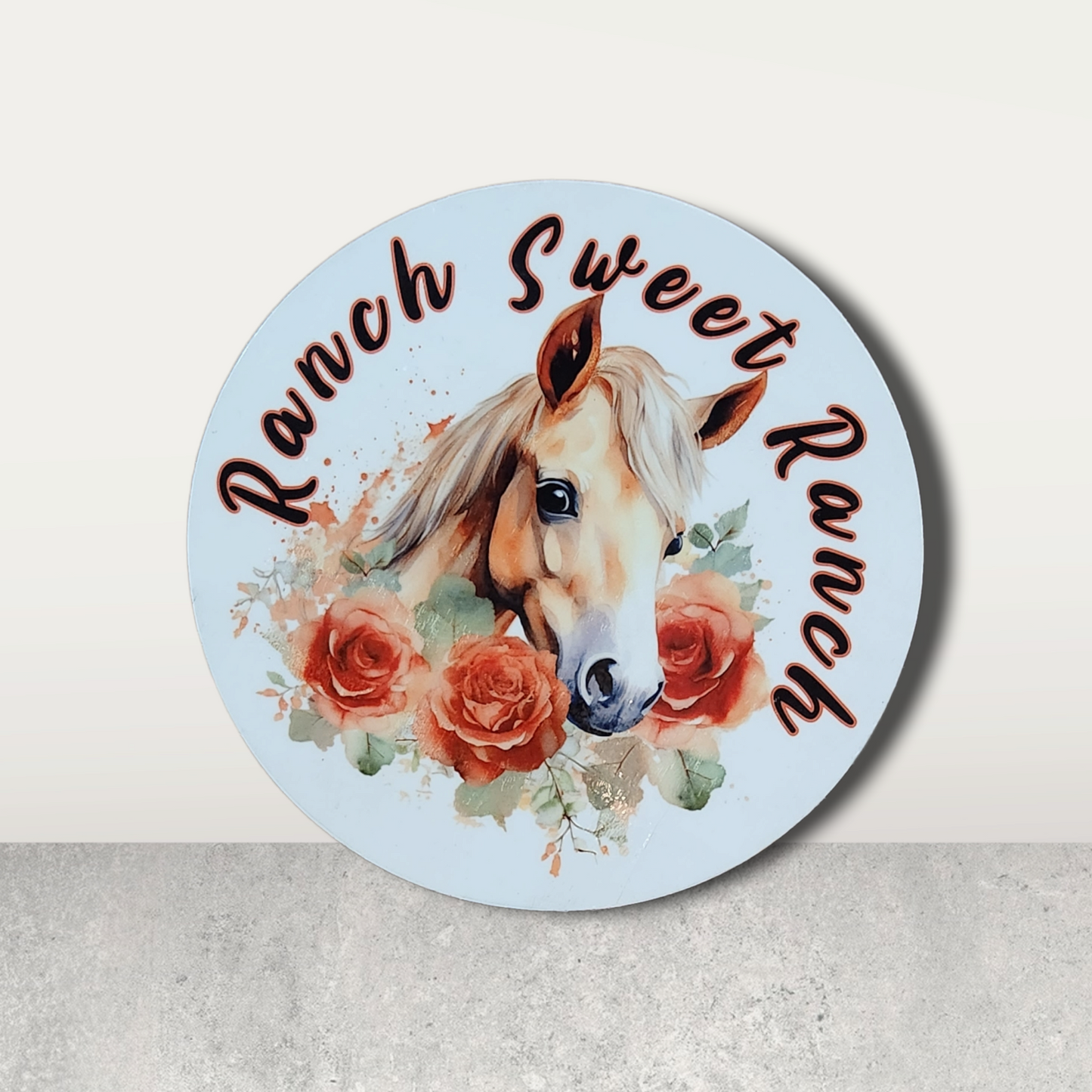 Ranch Sweet Ranch Circle sign