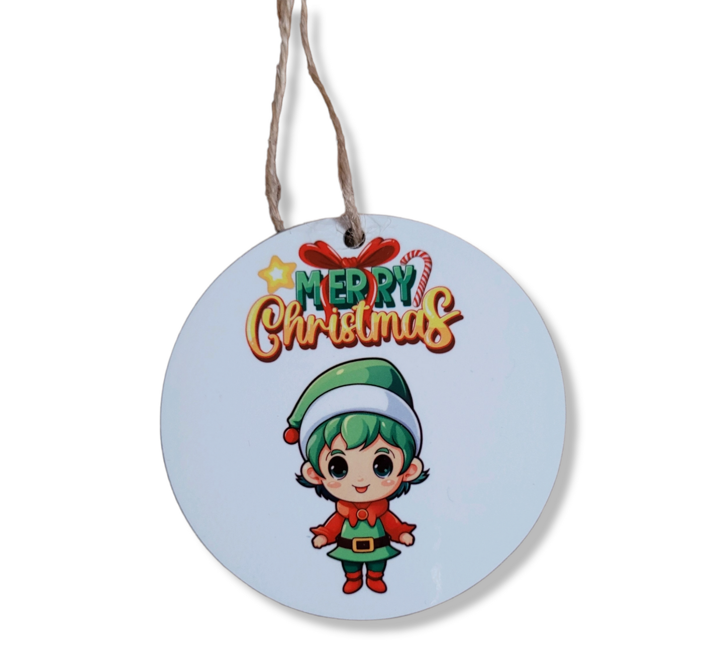 Santa/Elf Christmas Ornaments