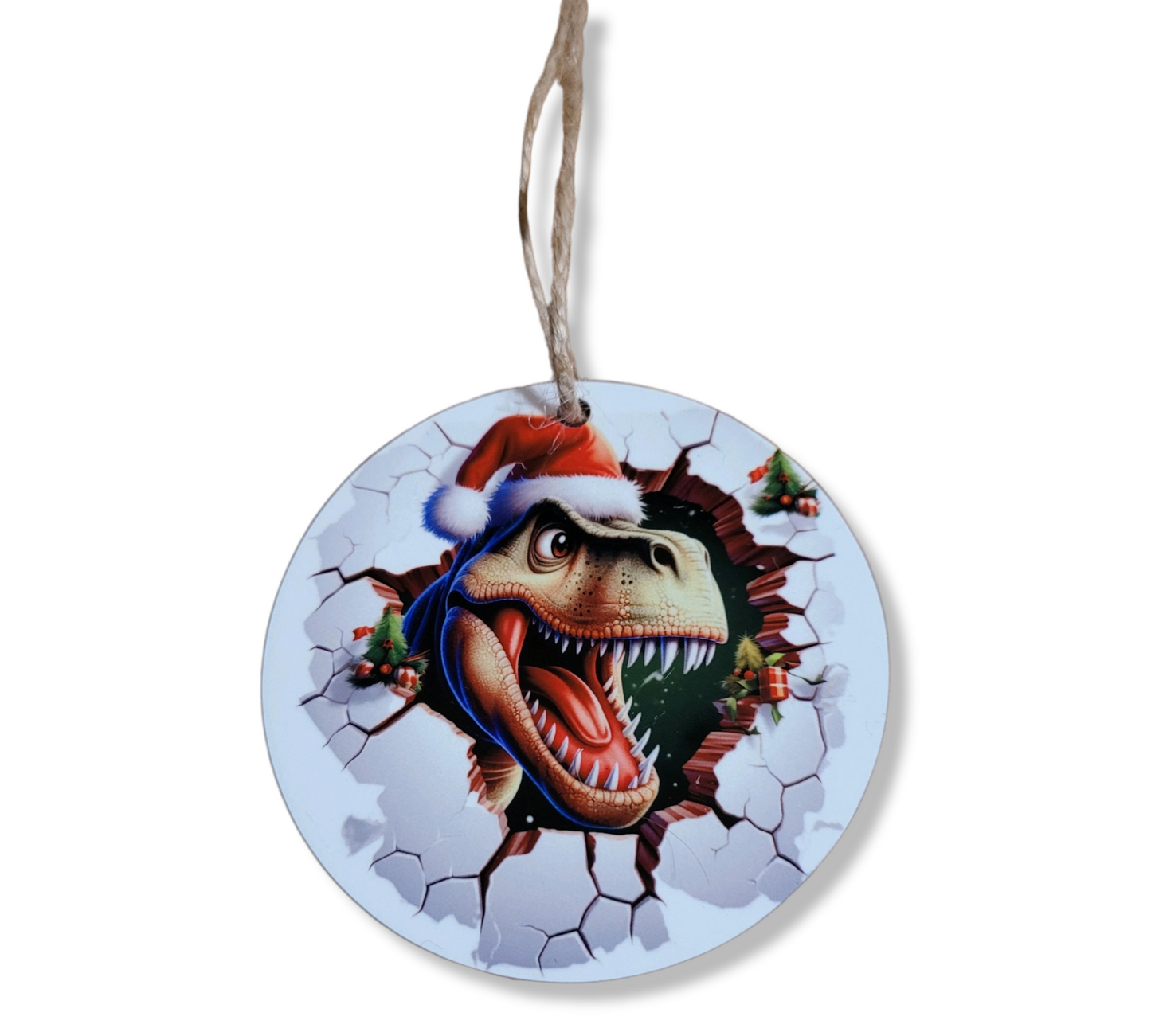 Dinosaur Christmas Ornaments