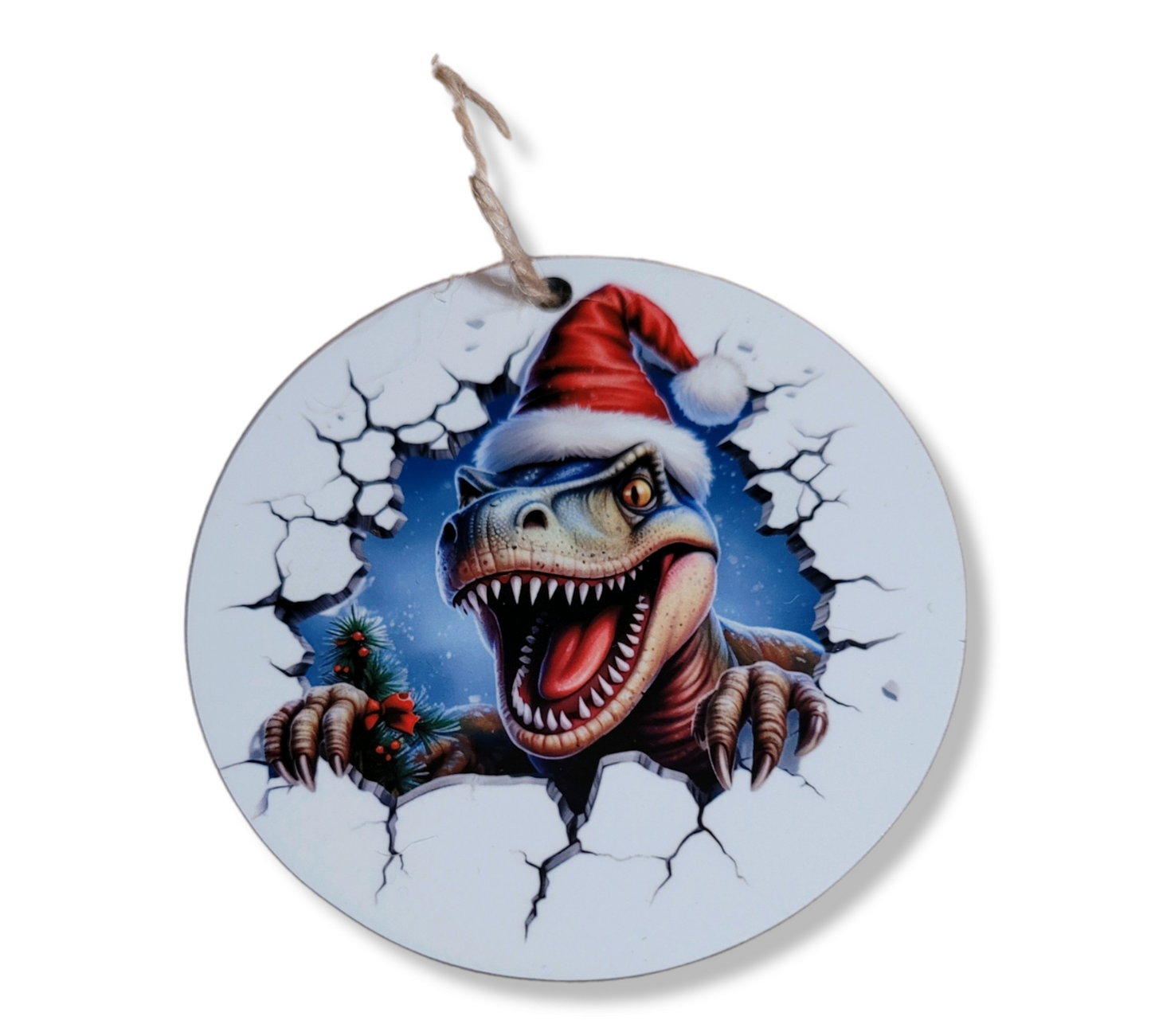Dinosaur Christmas Ornaments