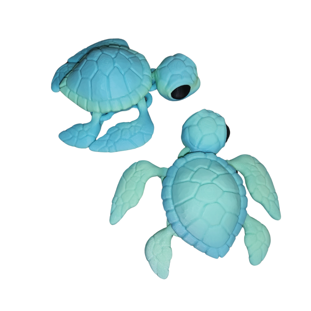 3D Print Sea Turtle Blue/Green