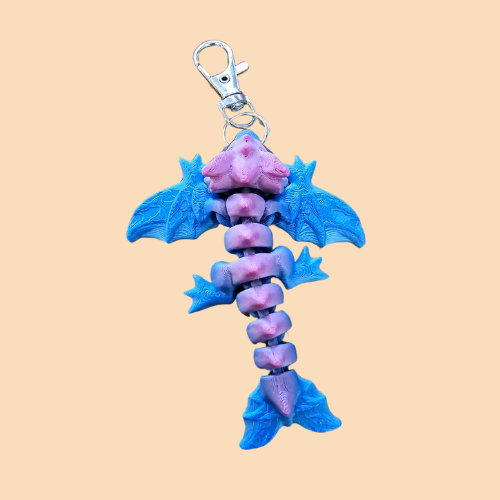 Tiny Wyvern Dragon Keychain