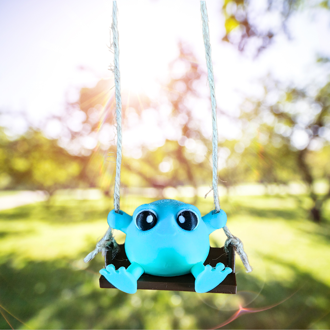 3D Printed Characters on Swings
