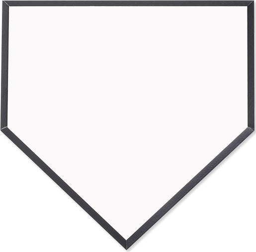 HOMEPLATE SHAPED MDF PLAQUE