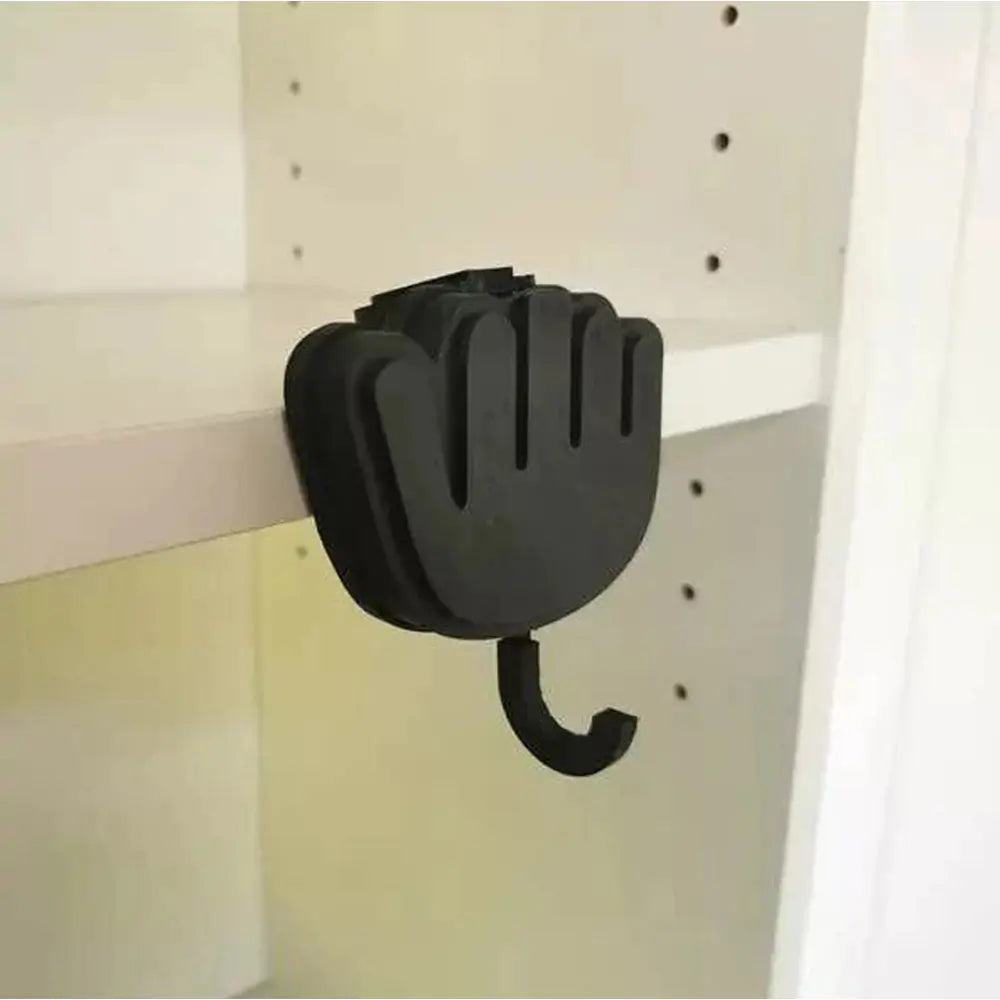 Creative Retractable Middle Finger Hook Key Holder