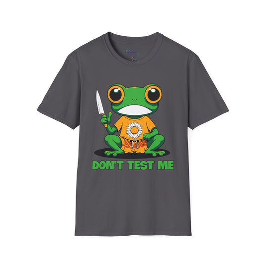 Don't Test Me Frog Unisex Softstyle T-Shirt