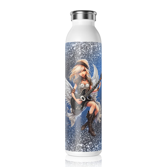 Fairy guitar 1 Slim Water Bottle