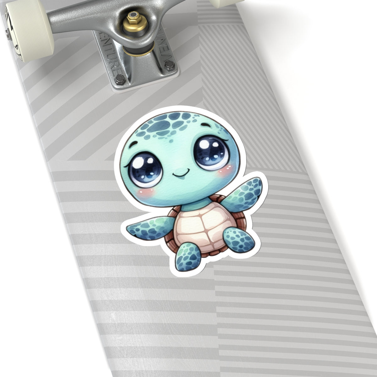 Cute Kawaii Turtle Kiss-Cut Stickers for Laptops, Scrapbooking & Gifts