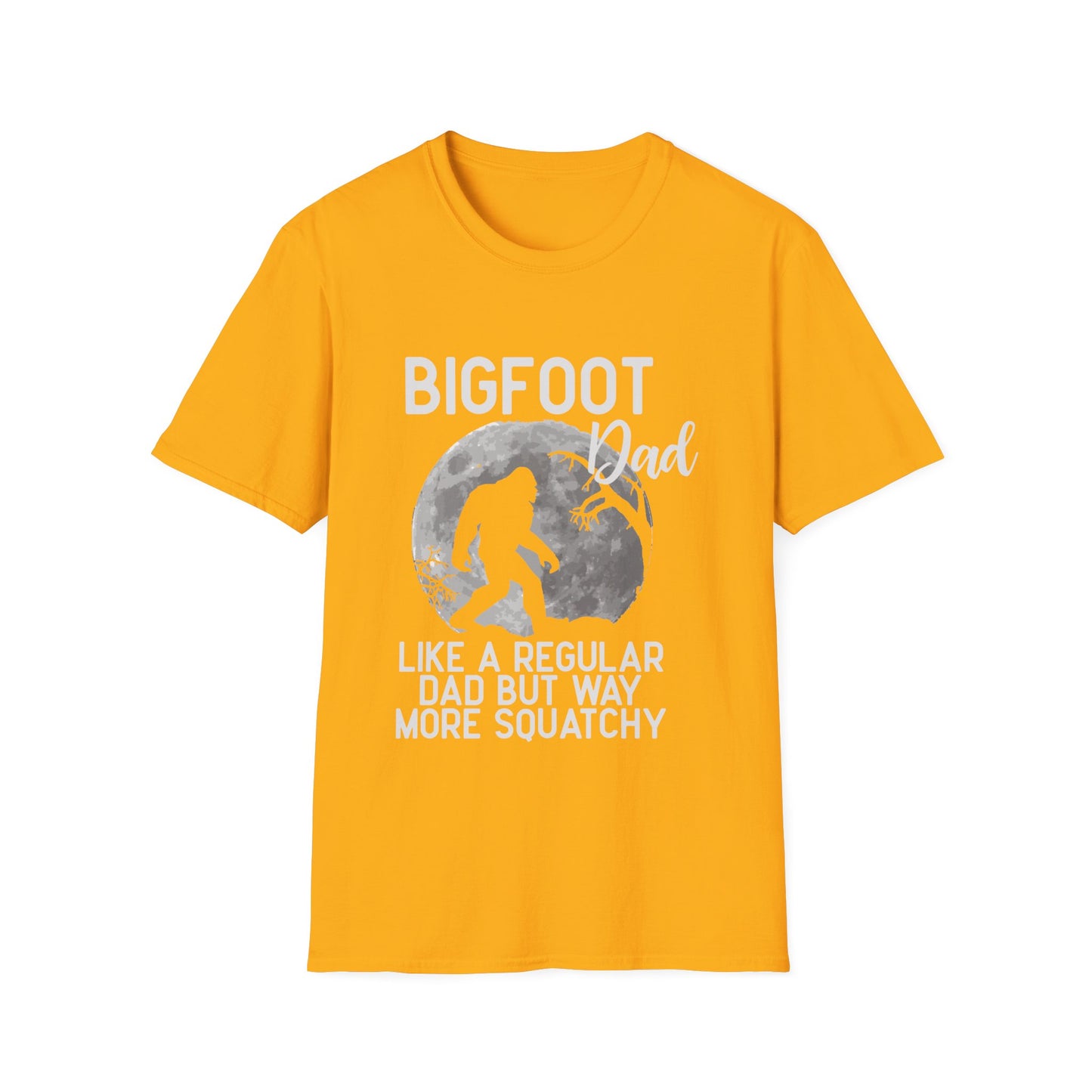 Bigfoot Dad Unisex Softstyle T-Shirt
