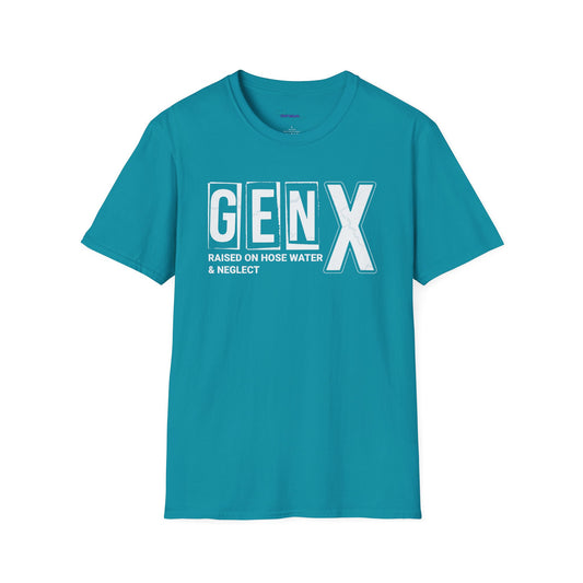Gen X Raised On Unisex Softstyle T-Shirt