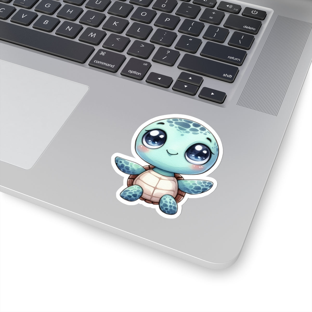 Cute Kawaii Turtle Kiss-Cut Stickers for Laptops, Scrapbooking & Gifts