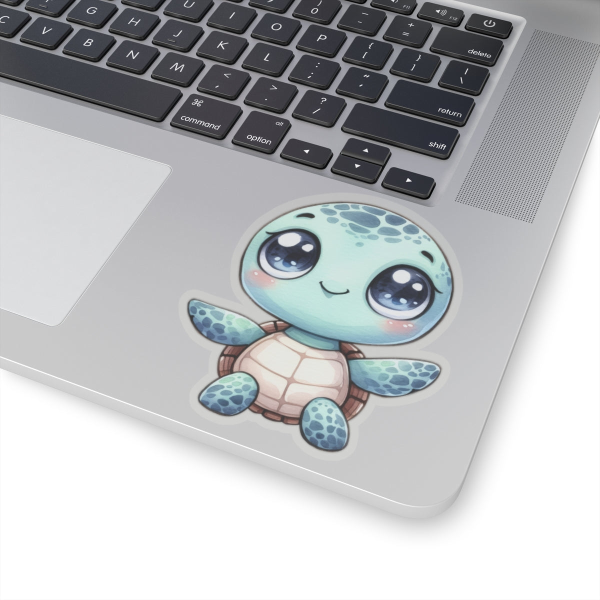 Cute Kawaii Turtle Kiss-Cut Stickers for Laptops, Scrapbooking & Gifts