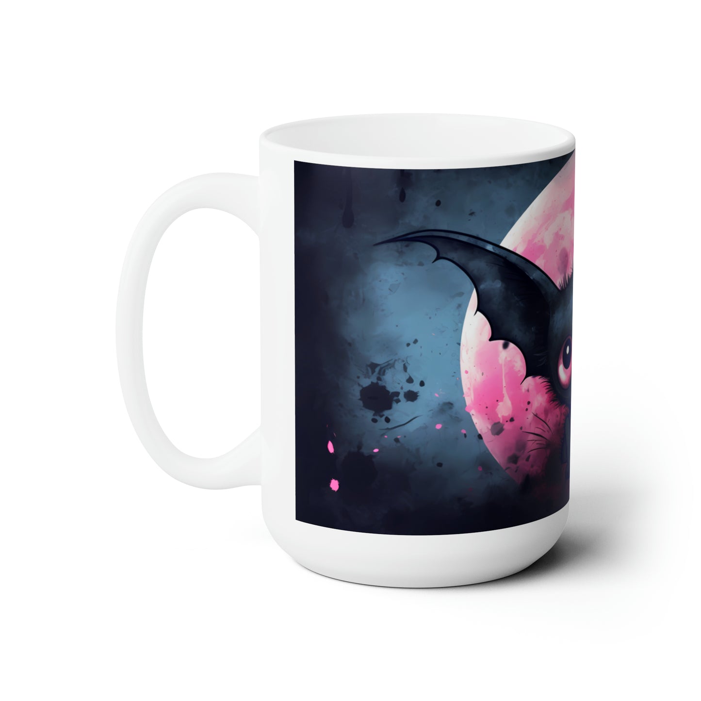 Cute Bat 2 Ceramic Mug 15oz