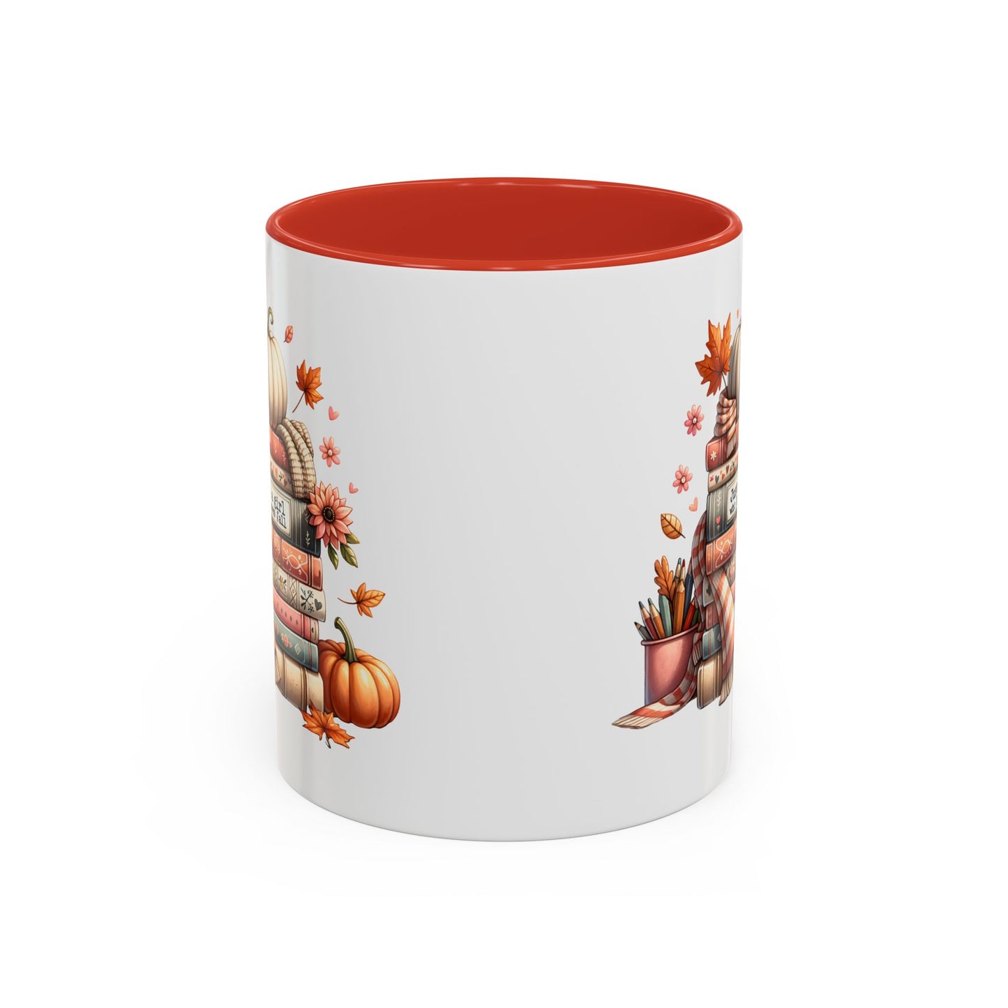 Just a Girl who Loves Fall Accent Coffee Mug (11, 15oz)