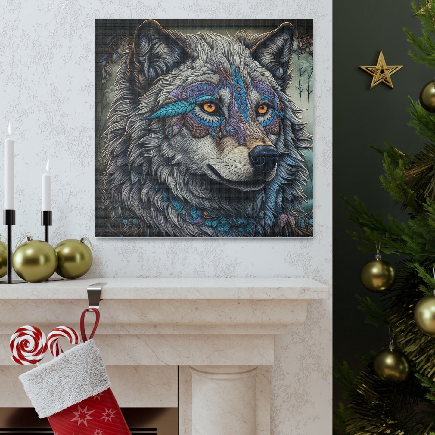 Wolf Canvas Gallery Wraps