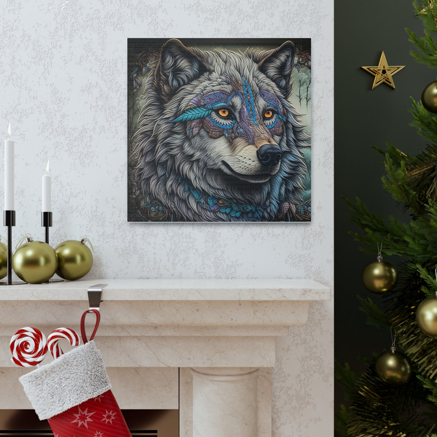 Wolf Canvas Gallery Wraps