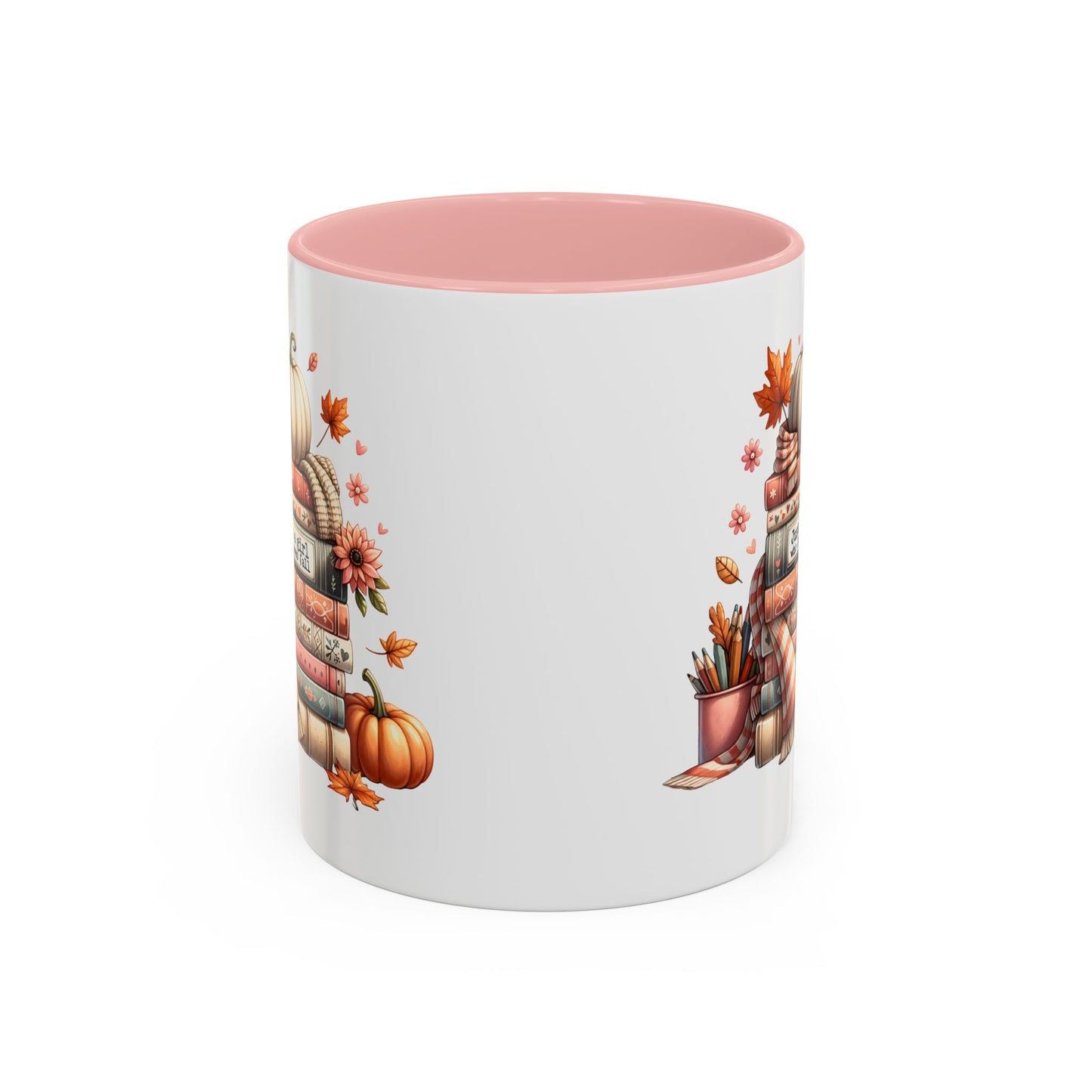 Just a Girl who Loves Fall Accent Coffee Mug (11, 15oz)