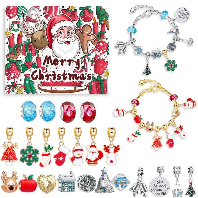 Christmas Countdown Calendar Bracelets