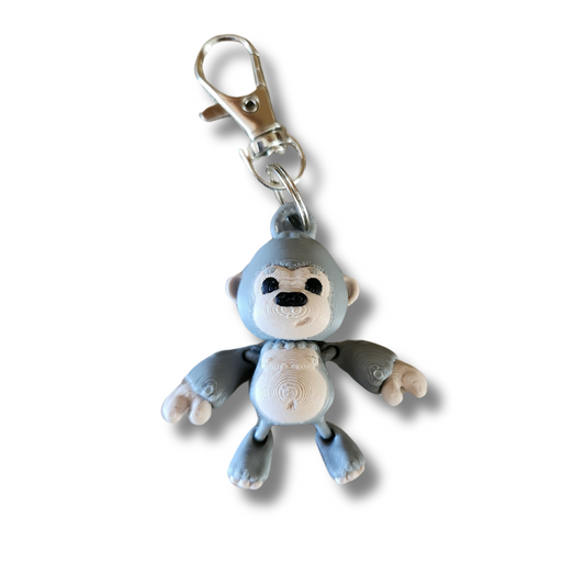 Small Gorilla Keychain