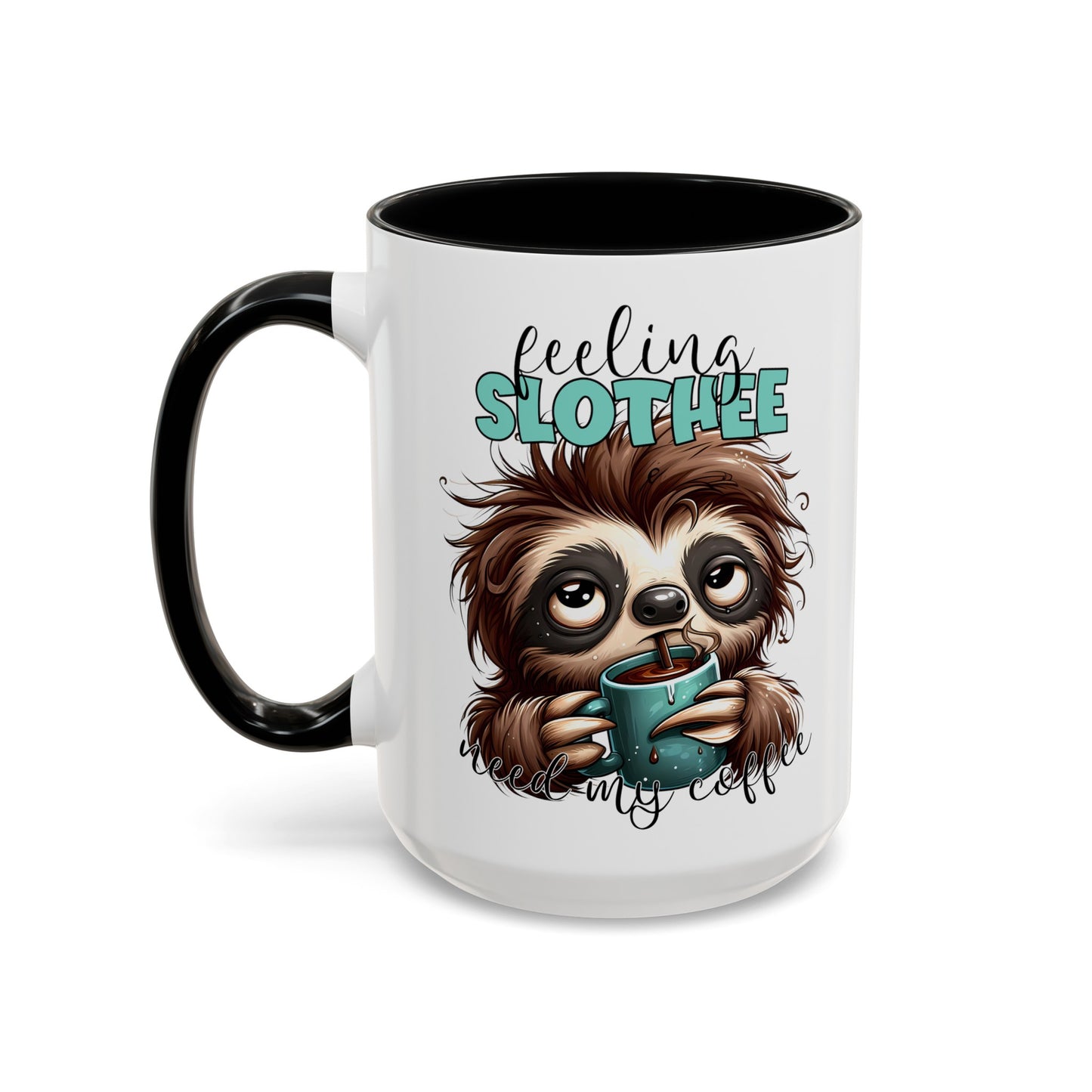 Copy of No Coffee No Talkie Accent Coffee Mug (11, 15oz)