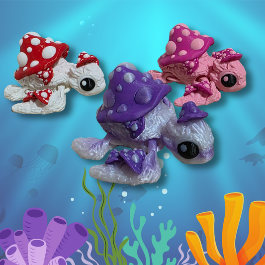Mushroom Turtles Large