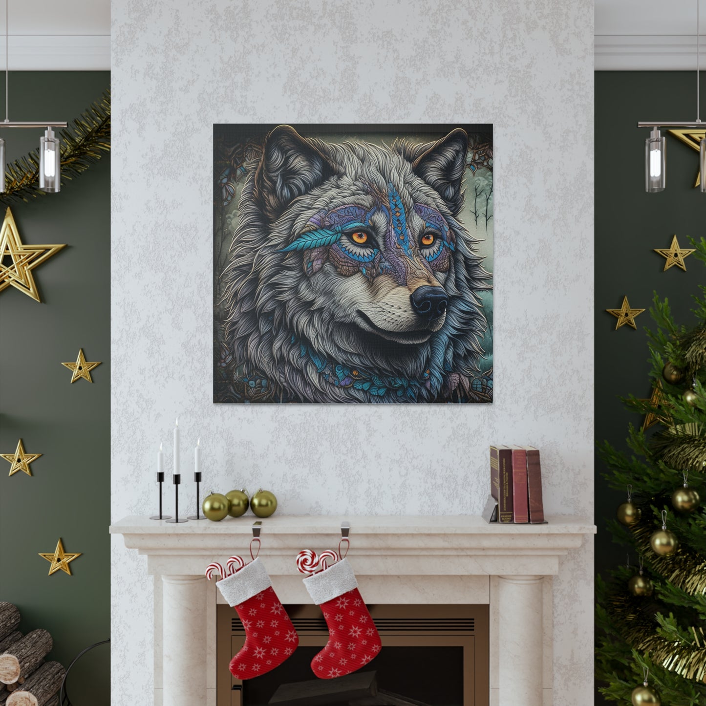 Wolf Canvas Gallery Wraps