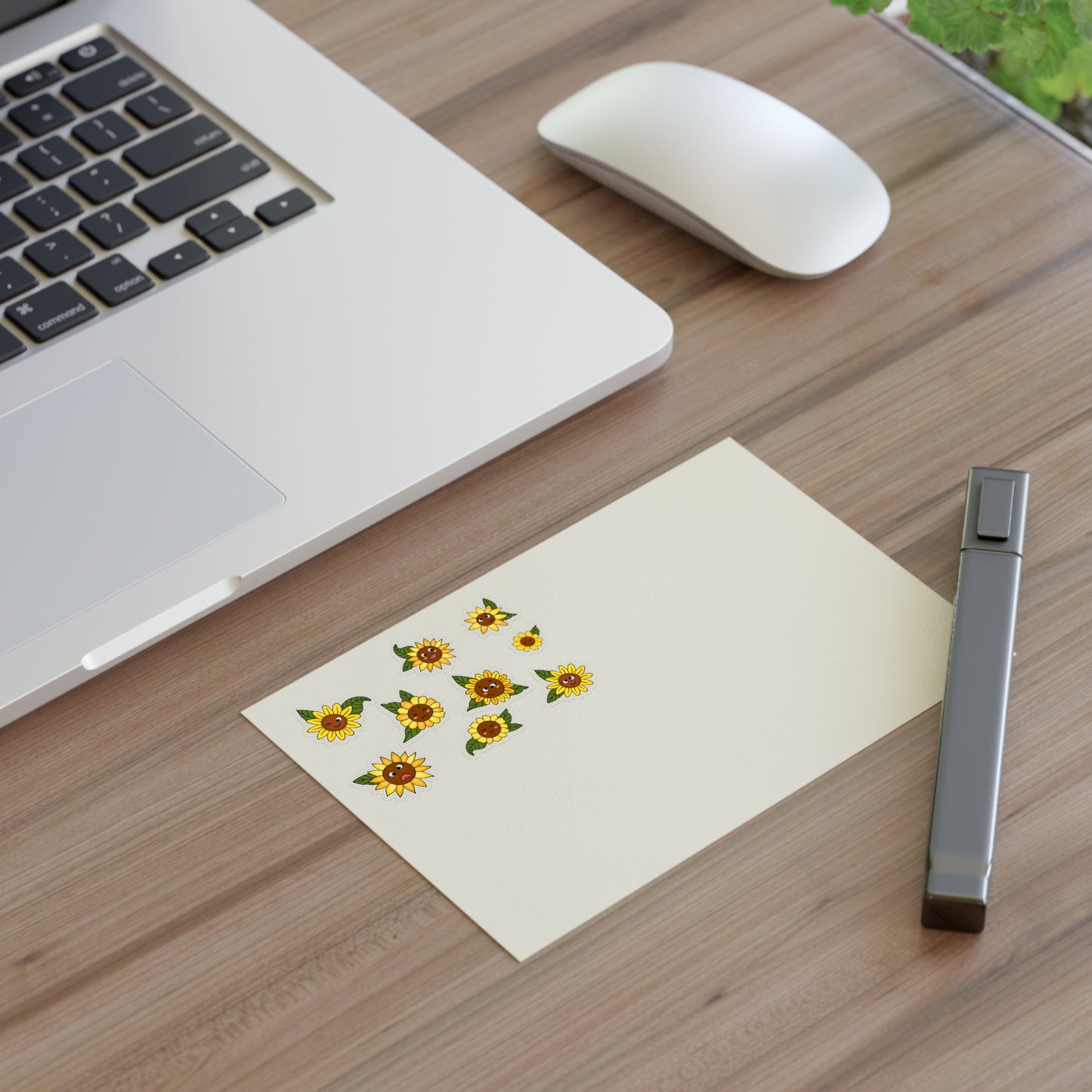 Sunflower Sticker Sheets - Bright & Cheerful Floral Décor for Journals, Laptops, & Scrapbooking