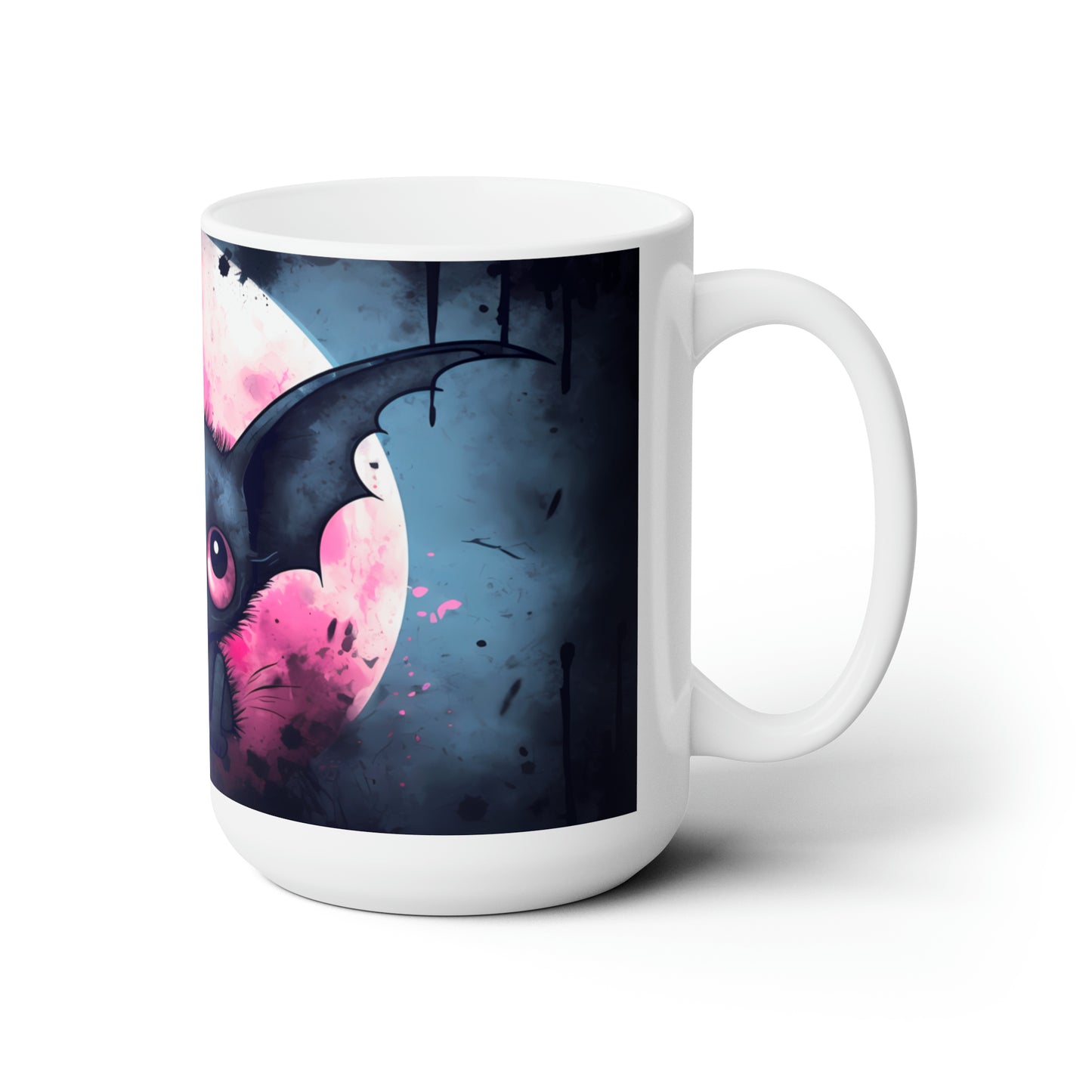 Cute Bat 2 Ceramic Mug 15oz