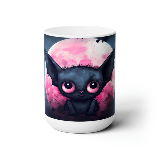 Cute Bat 2 Ceramic Mug 15oz