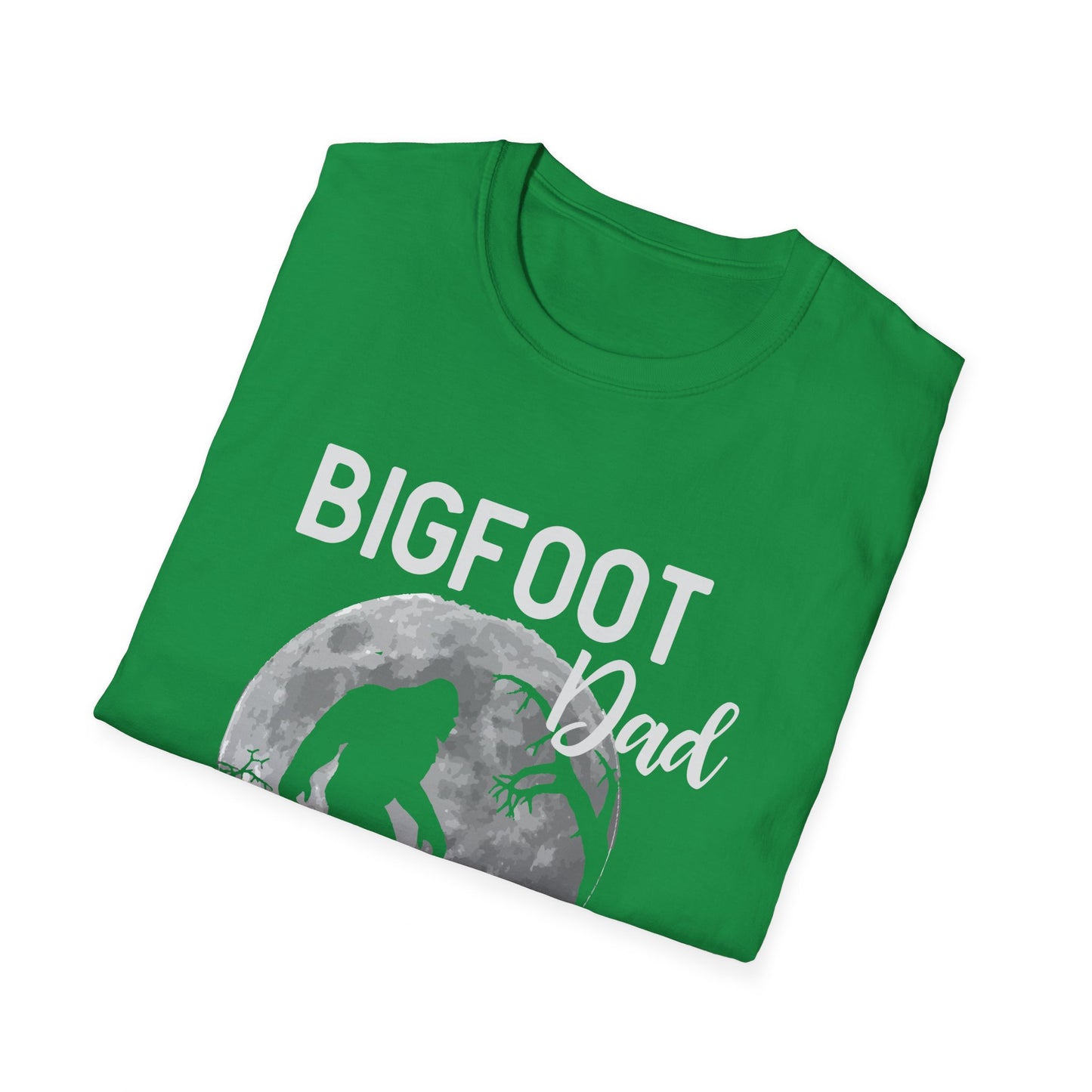 Bigfoot Dad Unisex Softstyle T-Shirt