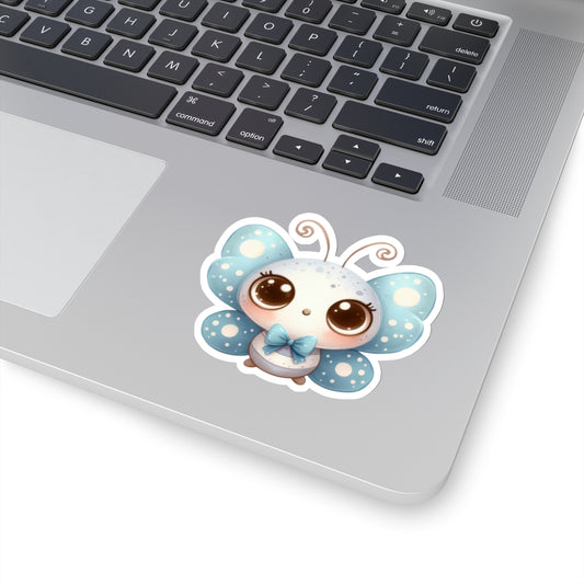 Adorable Butterfly Kiss-Cut Stickers - Cute Aesthetic Décor for Laptops and Essentials