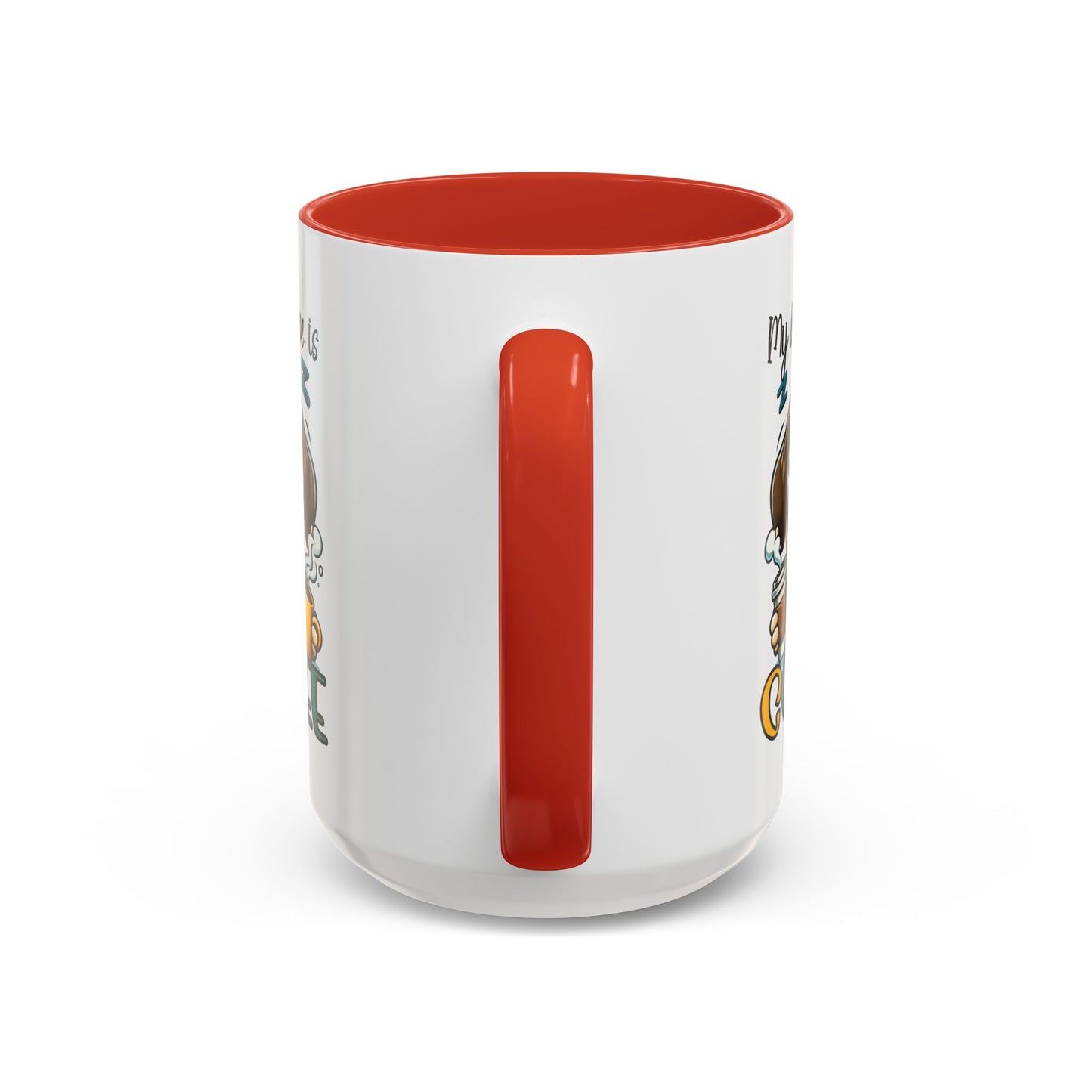 My Blood Type is Coffee Dog Mug - Fun Accent Coffee Cup for Dog Lovers