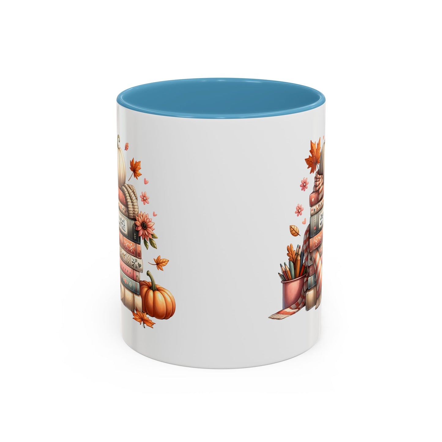 Just a Girl who Loves Fall Accent Coffee Mug (11, 15oz)