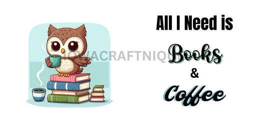 Books and Coffee Owl download