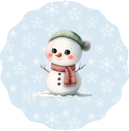 Snowman Wind Spinner 3in