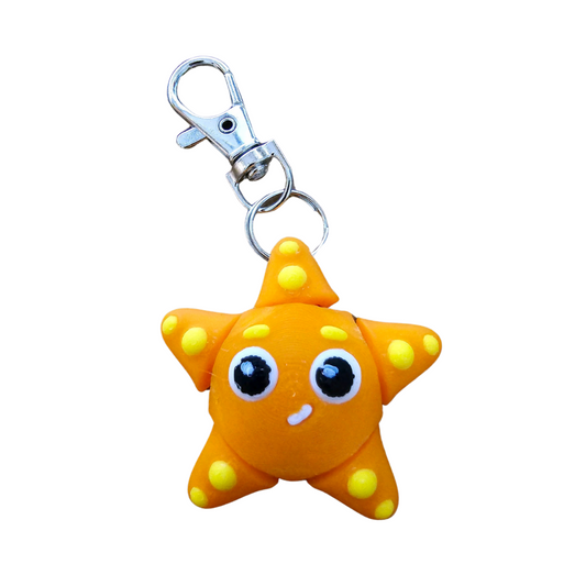 Starfish Keychain