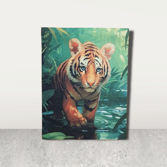 Small Tiger Fabric panal