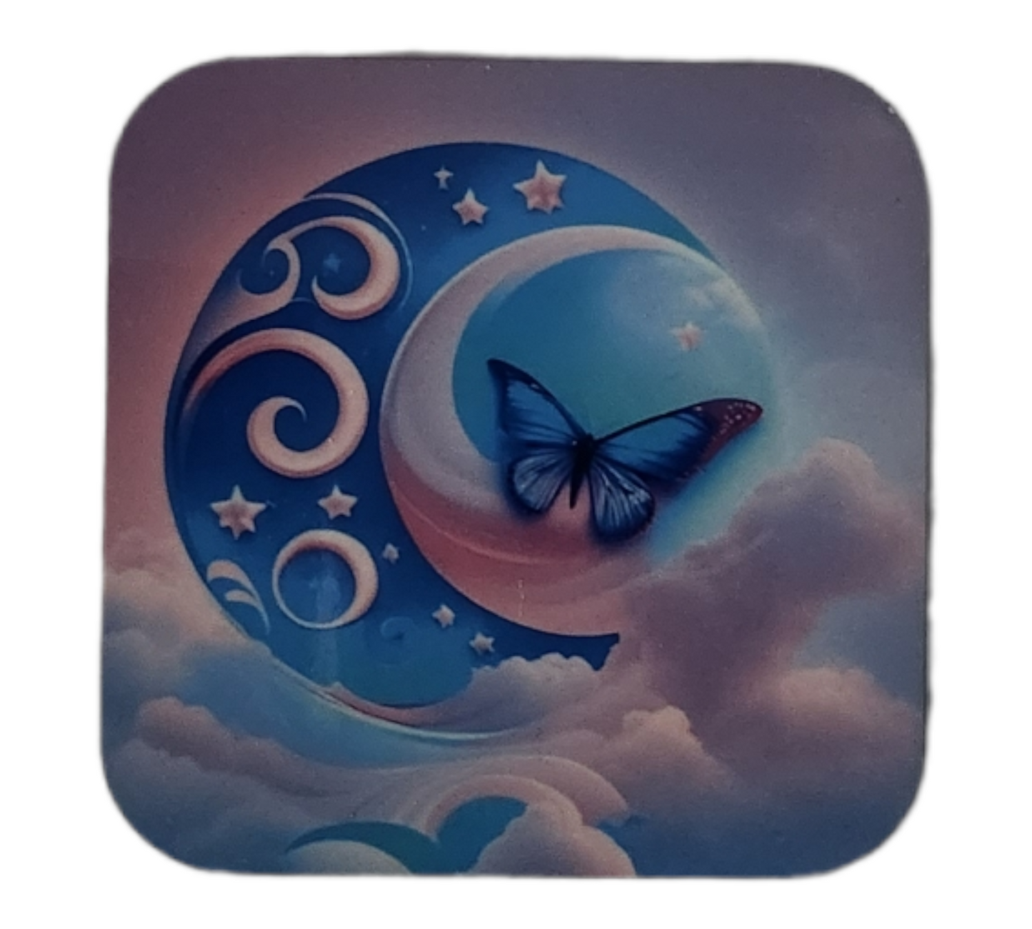 Pastel Moon and Butterfly Magnets