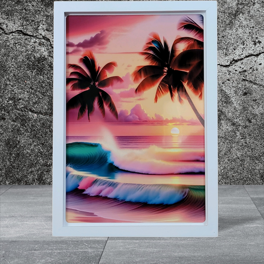 Framed Beach Picture