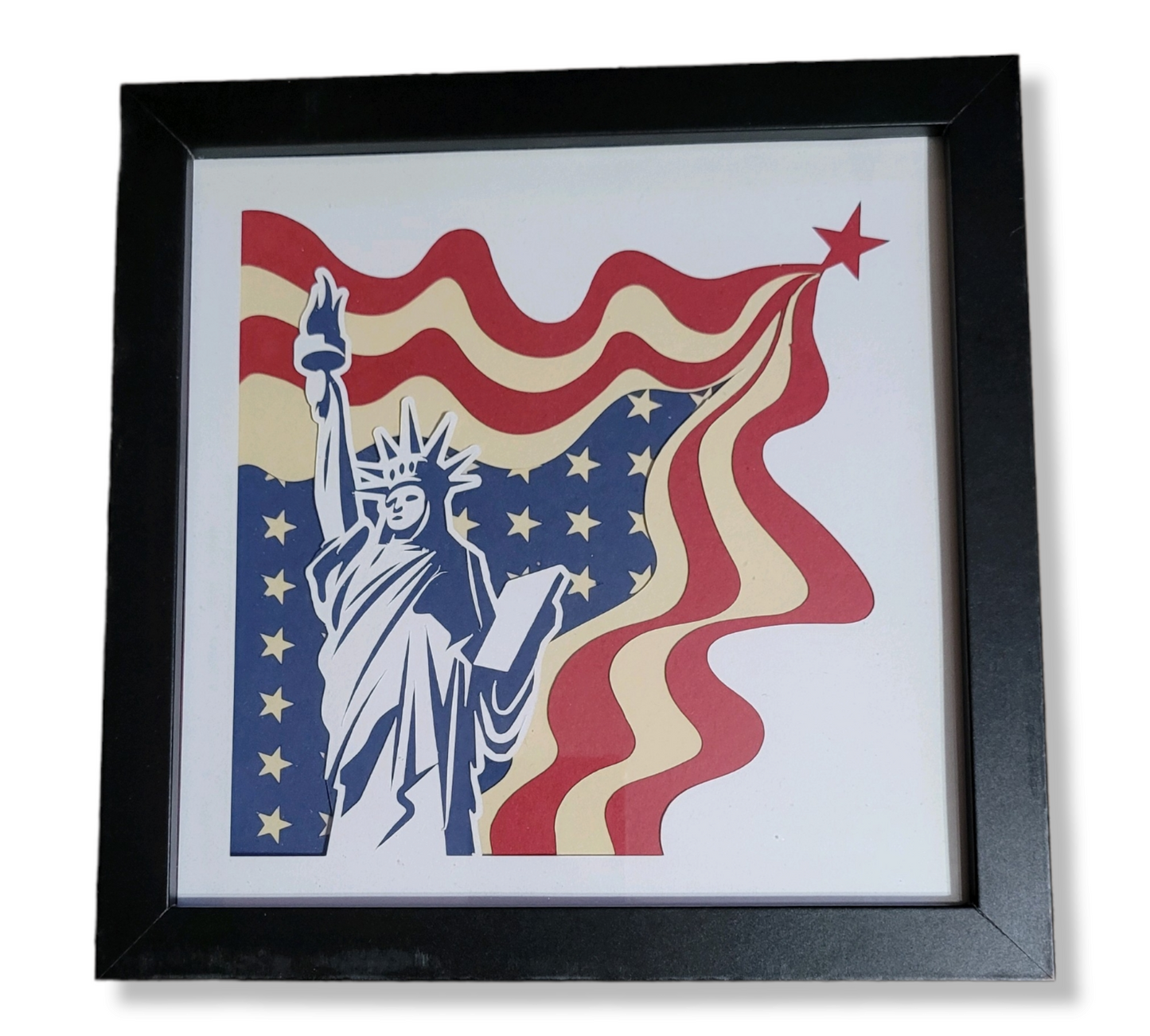 Statue of Liberty 3D Shadow Box